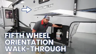 Fifth Wheel Camper Orientation & Walk Through  - Learn How To Operate Your New RV