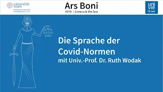 Ars Boni  78 - Die Sprache der Covid-Normen