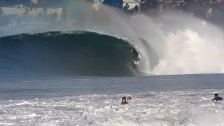 Crazy Surf Hits Los Angeles