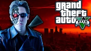 ТЕРМИНАТОР ИГРАЕТ ЗА ТЕРМИНАТОРА В GTA 5! "Grand theft auto 5"