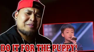 13-Year-Old Jeffrey Li Sings Incredible Rendition Of 'You Raise Me Up' - America's Got Talent 2018