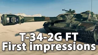 T-34-2G FT - First Impressions