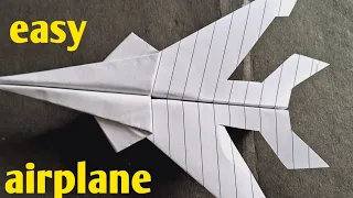 airplane bnane ka tarika #kagaj ka airplane /flying plane