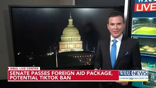 Senate passes foreign aid package, potential TikTok ban