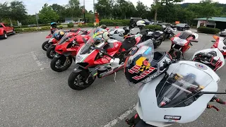 Brought my Monster 1200s to a Ducati Meet | Sea to sky| suwoomoto