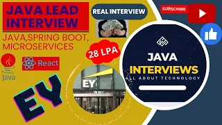 EY interview Questions | java interview questions  | Java 8 coding Interview |Microservices