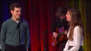 Taylor Trensch (the new Evan Hansen) and Laura Dreyfuss perform "Only Us"