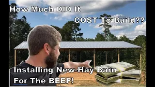 How Much Does A Pole Barn Cost? New Hay Barn