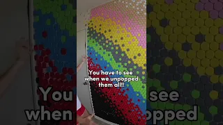 3,200 PopSockets…How I made the GIANT FIDGET WALL