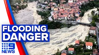 Death toll from France floods rises | 9 News Australia