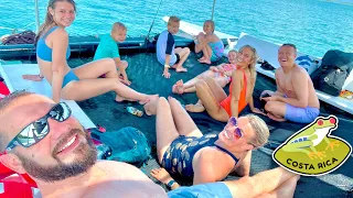 Private Catamaran Trip In Costa Rica and A Jellyfish STING!!