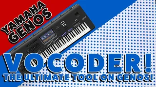 Yamaha Genos Vocoder Demo and Tutorial
