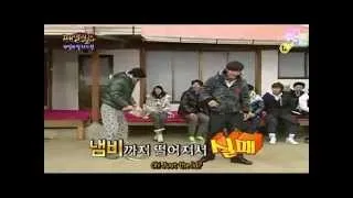 Yoo Jae Suk Scared of Kim Jong Kook Taekwondo Family Outing Funny - YouTube