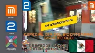 ‼️VÍDEO ESPECIAL DÍA DE LA INDEPENDENCIA‼️CAF BOMBARDIER NM-02 M.670 M.671 (TREN BICENTENARIO) L2