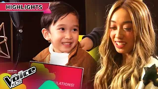 Fana joins in the surprise for Fabio | The Voice Kids Philippines 2023