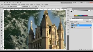 Уроки Photoshop – Фотоманипуляция Всемирный потоп в фотошопе