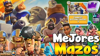 DESAFÍO CAMPOS POTENCIADORES 😍 LOS MEJORES MAZOS GANA FÁCIL 😱 Ione Gamer - Clash Royale