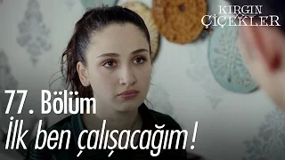 İlk ben çalışacağım! - Kırgın Çiçekler 77. Bölüm - atv