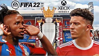 FIFA 22 - Crystal Palace vs Man United - Premier League - Xbox Series X Gameplay