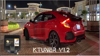 Ktuner v1.2 Install - First Impressions | (10th gen Civic)