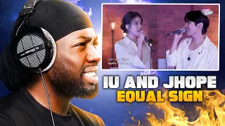 Jhope and IU duet "equal sign" full performance | REACTION + REVIEW