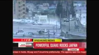 Quake hits Japan, tsunami warning issued