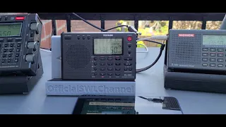 Radiwow R-108 VS Tecsun PL-380 VS Tecsun PL-990X radios will be compared today on Shortwave