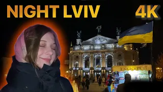 NIGHT LVIV 4K | With Ukrainian girls