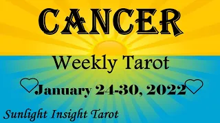 CANCER Tarot💙Love is Spicing Up!❤️‍🔥An Exciting New Opportunity!🪙🔥Jan 24-30 2022 Weekly Reading