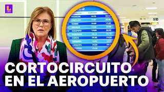 Apagón en aeropuerto Jorge Chávez: "Sucedió por cortocircuito en las redes de pista de aterrizaje"