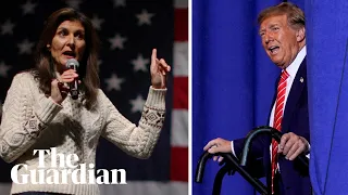 Trump and Haley react to DeSantis dropping out of presidential race