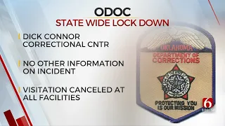 ODOC Implements Statewide Lockdown After Incident In Hominy