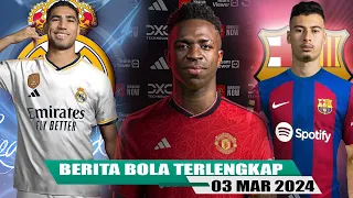 MU Beli Vinicius €200 juta, Barcelona Angkut Martineli, Hakimi OTW Real Madrid, Berita Bola Terbaru