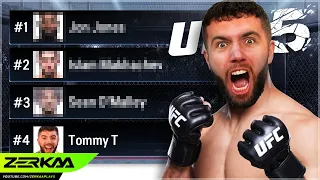 BECOMING A *RANKED* UFC FIGHTER (UFC 5 Career Mode #5)