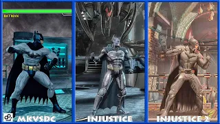 BATMAN Graphic Evolution 2008-2017 Injustice DC Universe MKvsDC | XBOX360 PS4 |