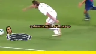 حضور ۷۰ دقیقه ای علی کریمی در بازی بایرن و بارسا ، ali karimi , fc bayern vs barca