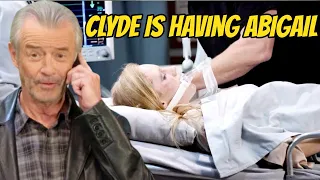 OMG! Clyde has a secret about Abigail, is she alive? Days of our lives spoilers