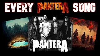EVERY Pantera Song Drawn by A.I.