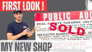 I Bought My Dream Shop!!! 9,000 SQ FEET!!!