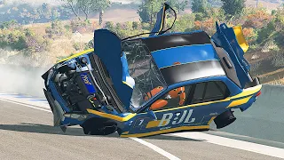 Realistic Racing Crashes #3 | BeamNG Drive