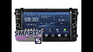 SMARTY Trend head unit overview for Kia Ceed 2007-2009.