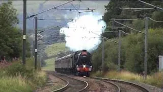 45407 on the Waverley speeds through The Flosh