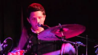 13 year old drummer/singer Thomas Foschino- "Hero" by Foo Fighters