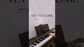 YET TO COME YOONGI PIANO INTRO MNET MCOUNTDOWN | Piano Cover by Michaela Sutejo