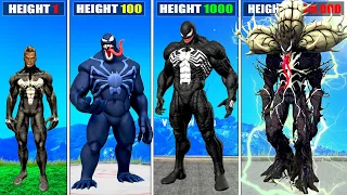 HEIGHT 1 VENOM into HEIGHT 1,000,000,000 VENOM in GTA 5!