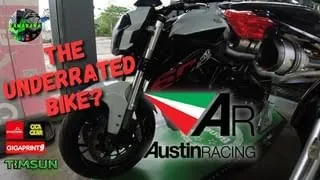 2022 BENELLI TNT600i DUAL AUSTIN RACING EXHAUST | SOUNDCHECK & REV!