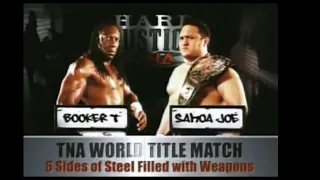 Booker T vs Samoa Joe TNA (Hard Justice 2008)