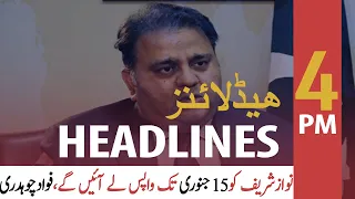 ARYNews Headlines | 4 PM | 21st October 2020