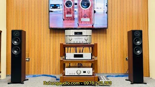 Test nhạc số với combo khuyến mại Dynaudio Emit 30 - Marantz PM8006 - Marantz ND8006 - 143T còn 96T