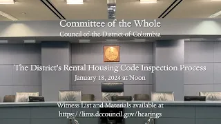 Rental Housing Code Inspection